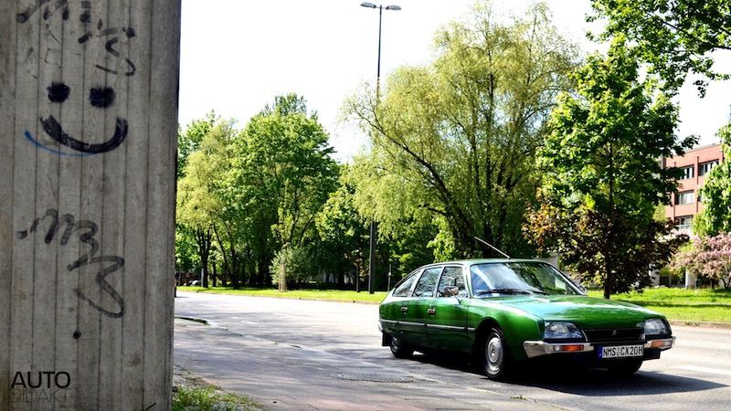 Citroën CX metallic green Series 1 Hamburg City Nord
